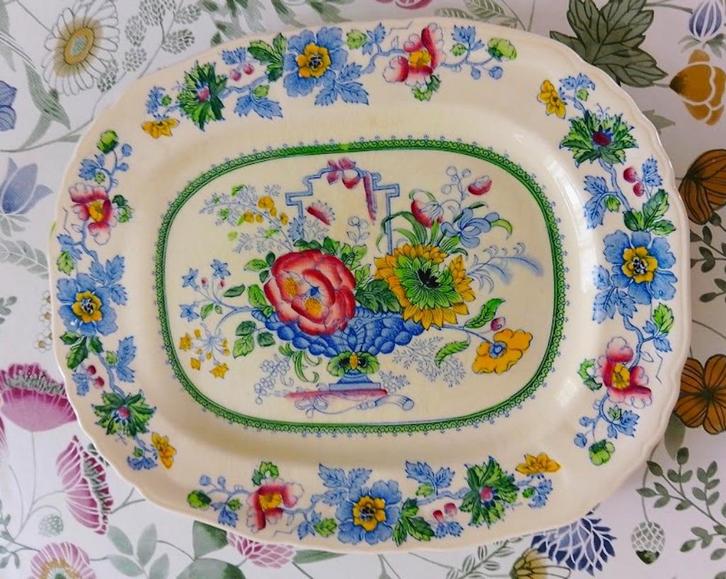 Mason's serveerschaal, Antiek en Kunst, Antiek | Servies los, Ophalen of Verzenden