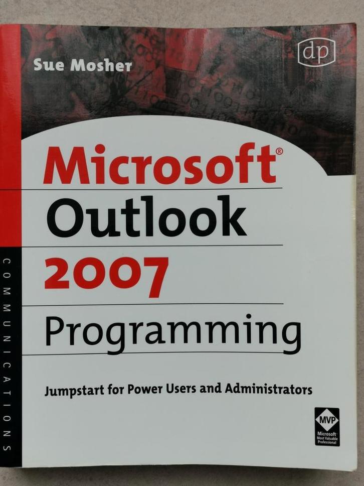 Outlook 2007-programmering, Boeken, Informatica en Computer, Zo goed als nieuw, Ophalen of Verzenden