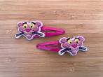 Vintage haarspelden Pink Panther, Verzamelen, Ophalen, Overige figuren, Gebruikt, Gebruiksvoorwerp