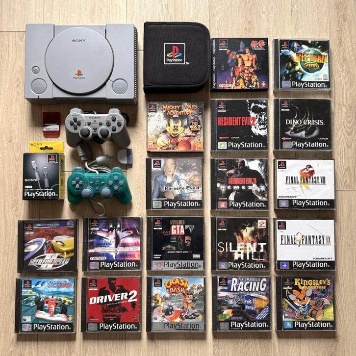 Console Playstation 1 + Jeux, Consoles de jeu & Jeux vidéo, Jeux | Sony PlayStation 1, Comme neuf, Combat, Enlèvement ou Envoi