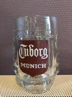 Ancienne chope  Tuborg Munich, Collections, Autres marques, Chope(s), Utilisé, Enlèvement ou Envoi