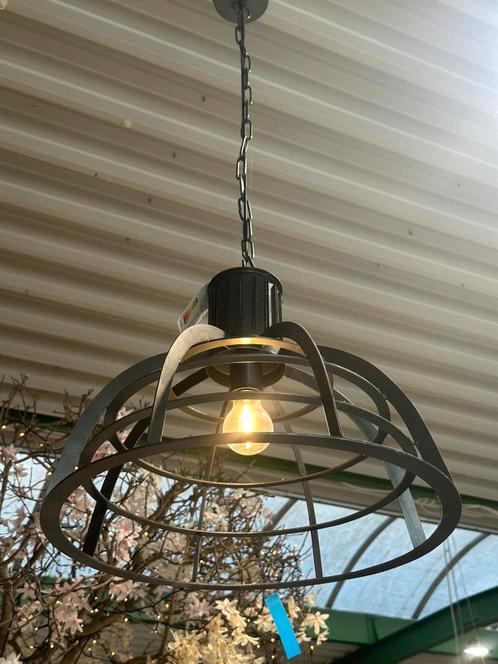 Industriële lamp, Huis en Inrichting, Lampen | Hanglampen, Zo goed als nieuw, Ophalen