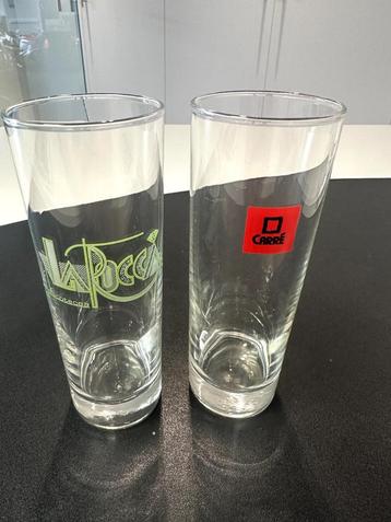  Vintage long drink glazen van vroegere dancings beschikbaar voor biedingen