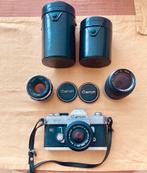 Canon FT QL met 3 lenzen, Audio, Tv en Foto, Ophalen of Verzenden, Zo goed als nieuw, Canon