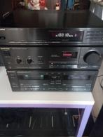 Dubbel cassettedeck en radio, Ophalen of Verzenden, Zo goed als nieuw, Cassettedeck