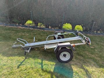 Remorque moto ERDE + rampe de chargement beschikbaar voor biedingen
