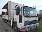 Volvo fl6 met kraan, Achterwielaandrijving, Wit, Particulier, 2 zetels