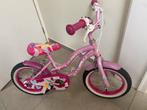 Meisjes fiets 14 inch met zijwielen erbij, Fietsen en Brommers, Ophalen, Zo goed als nieuw