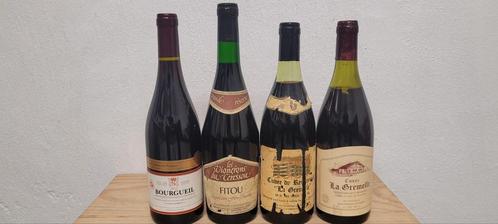 4x Franse Wijn (2.5€/fles), Verzamelen, Wijnen, Zo goed als nieuw, Rode wijn, Frankrijk, Vol, Ophalen
