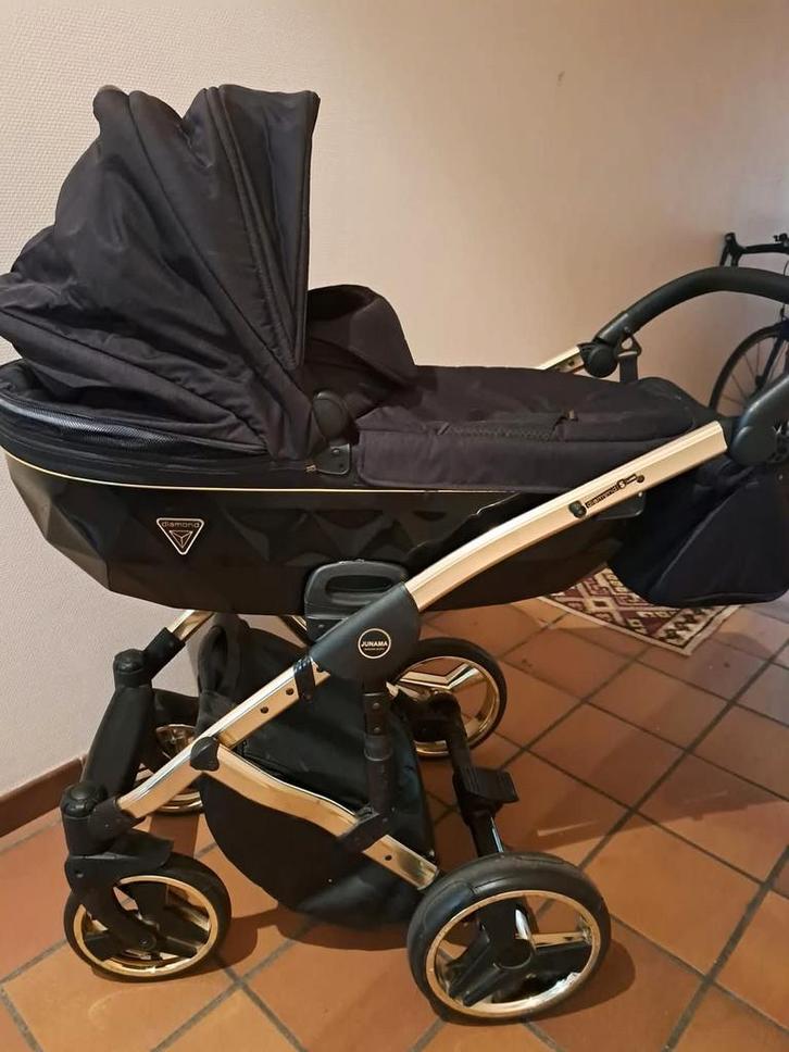 3-in-1 kinderwagen, Kinderen en Baby's, Kinderwagens en Combinaties, Gebruikt, Kinderwagen, Overige merken, Verstelbare duwstang