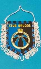 Club Brugge 1980s prachtig vintage vaantje voetbal, Ophalen of Verzenden, Zo goed als nieuw