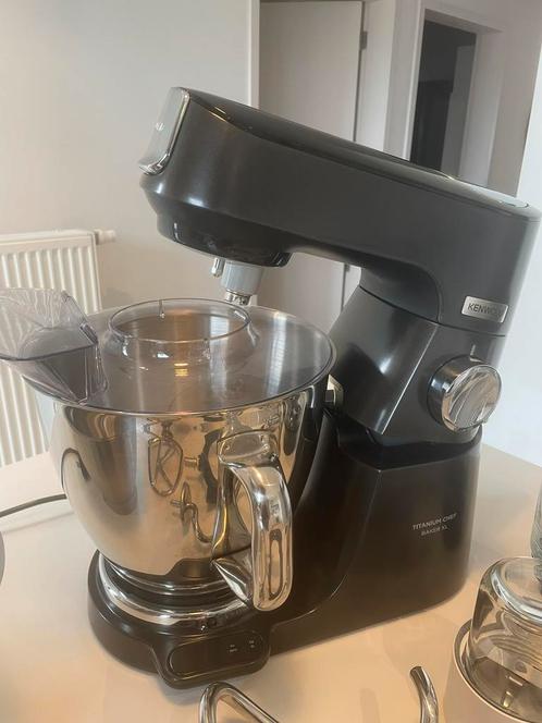 Kenwood Keukenrobot - Titanium Chef Baker XL black, Elektronische apparatuur, Keukenmixers, Zo goed als nieuw, Ophalen