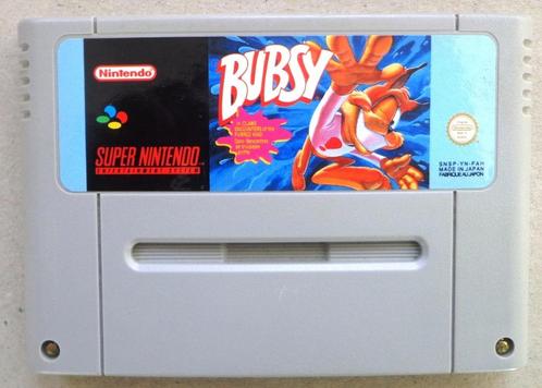 Bubsy voor de Europese Super Nintendo, Games en Spelcomputers, Games | Nintendo Super NES, Gebruikt, Ophalen of Verzenden