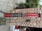 Ski's met bijhorende stokken, Sport en Fitness, Ophalen, 160 tot 180 cm, Gebruikt, Atomic