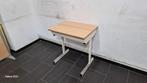 Zeer mooi bureau voor kinderen met houten en metalen opbergr, Ophalen of Verzenden, Zo goed als nieuw, Bureau