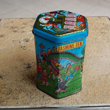 Vintage blik - Kwong Sang Tea Co. (Hong Kong) beschikbaar voor biedingen