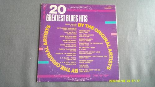 Various – 20 greatest blues hits (LP), Cd's en Dvd's, Vinyl | Jazz en Blues, Gebruikt, Blues, Ophalen of Verzenden
