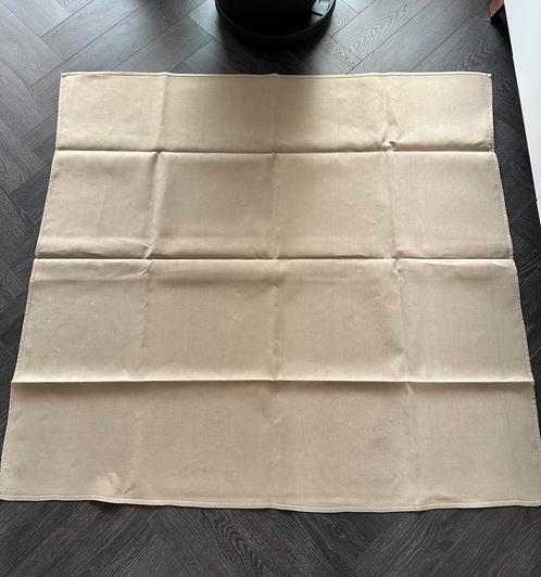 Tafelkleed - tafellinnen - taupe/beige 130x125, Huis en Inrichting, Tafelkleden, Nieuw, Rechthoek, Binnen, Ophalen