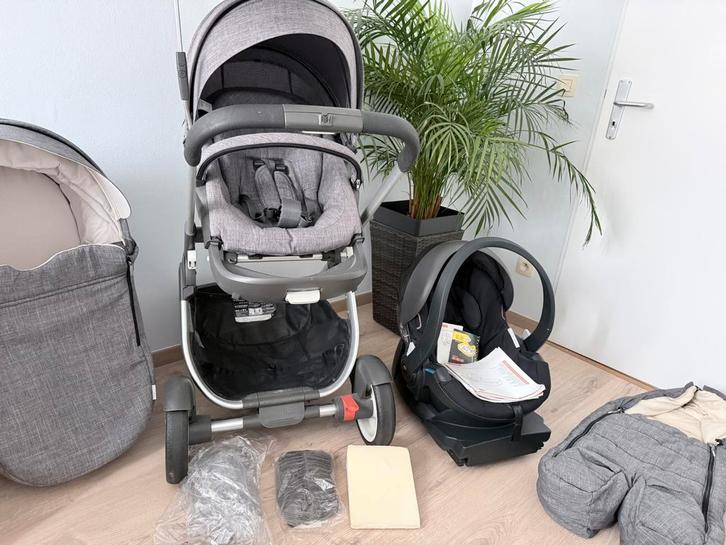Stokke Crusi, Kinderen en Baby's, Buggy's, Gebruikt, Regenhoes, Ophalen