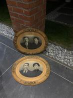 Antiek fotokaders met oude foto, Antiek en Kunst, Ophalen