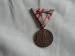 Oostenrijkse medaille 1914 - 1918, Ophalen of Verzenden, Landmacht, Lintje, Medaille of Wings
