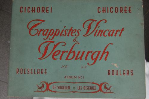 Plakboek De vogels. Cichorei, Trappistes Vincart & Verburgh, Livres, Livres d'images & Albums d'images, Comme neuf, Album d'images