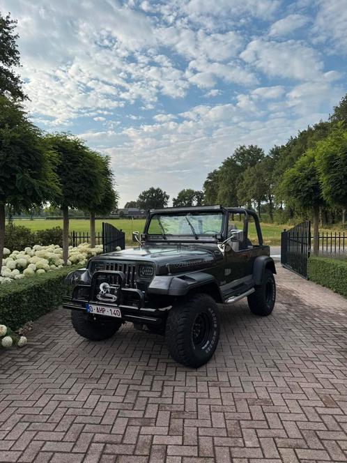 Jeep Wrangler YJ 4.0 6 cilinder oldtimer, Auto's, Jeep, Particulier, Cherokee, 4x4, Benzine, Ophalen