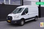 Ford Transit 2.0 TDCI 130PK L2H2 EURO 6 - Airco - Navi - Cru, Wit, Ford, Onderhoudsboekje, Te koop