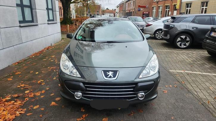 Peugeot 307 Cabrio automaat full option, Auto's, Peugeot, Particulier, Benzine, Cabriolet, 3 deurs, Automaat, Zilver of Grijs