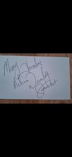 Authentieke handtekening van JAMES BEST (ROSCO), Verzamelen, Muziek, Artiesten en Beroemdheden, Ophalen of Verzenden, Gesigneerd