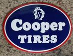 Cooper tires emaille reclame bord garage showroom borden, Reclamebord, Ophalen of Verzenden, Zo goed als nieuw