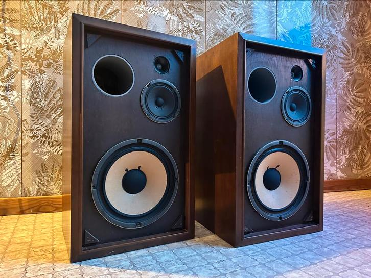 Sansui SL-200 Luidsprekers, Audio, Tv en Foto, Luidsprekerboxen, Gebruikt, Front, Rear of Stereo speakers, Minder dan 60 watt