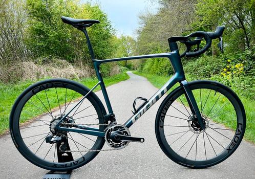 Carbon Giant Defy Advanced SL 0 XL Sram Red 12s Disc Cadex, Sport en Fitness, Wielrennen, Zo goed als nieuw, Overige typen, Ophalen of Verzenden