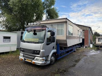 Transport van u Stacaravan Tourcaravan Camper....