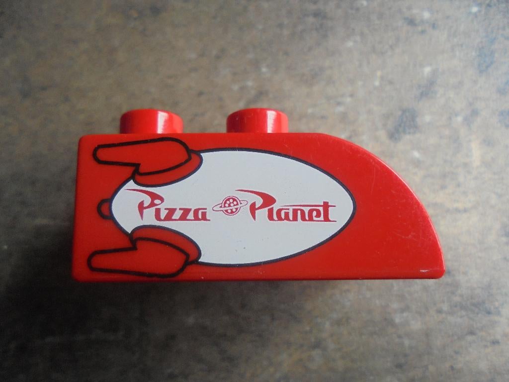 Lego Duplo Brick 2x3 with Slope Curved (zie foto's), Ophalen of Verzenden, Gebruikt, Losse stenen, Duplo