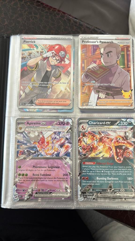 20 carte Pokémon, Ophalen of Verzenden, Zo goed als nieuw, Meerdere kaarten, Foil