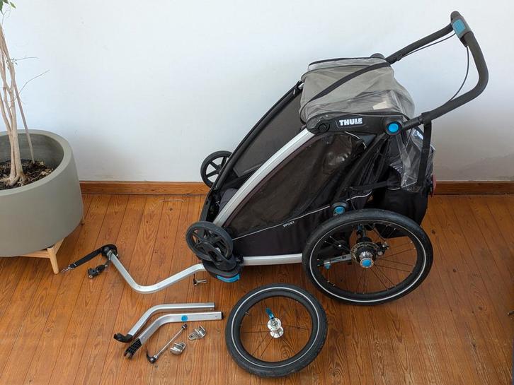 Thule Chariot sport single, Vélos & Vélomoteurs, Accessoires vélo | Remorques, Enlèvement