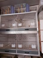 cages d'élevage pour canaris, Animaux & Accessoires, Enlèvement, Comme neuf, Aluminium, Cage d'élevage