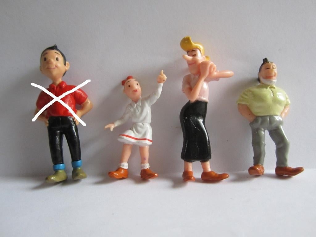 Bob et Bobette - personnage au choix - 2,00Eur / pièce, Collections, Enlèvement ou Envoi, Bob et Bobette, Comme neuf, Statue ou Figurine