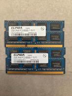 Mémoire ram Elpida 2 GB 2Rx8 PC3-8500S-7-10-F1, Computers en Software, RAM geheugen, Ophalen of Verzenden, Gebruikt, 2 GB