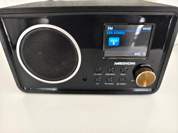 bluetooth wifi lan internet radio speaker (nieuwstaat), TV, Hi-fi & Vidéo, Radios, Comme neuf, Radio, Enlèvement