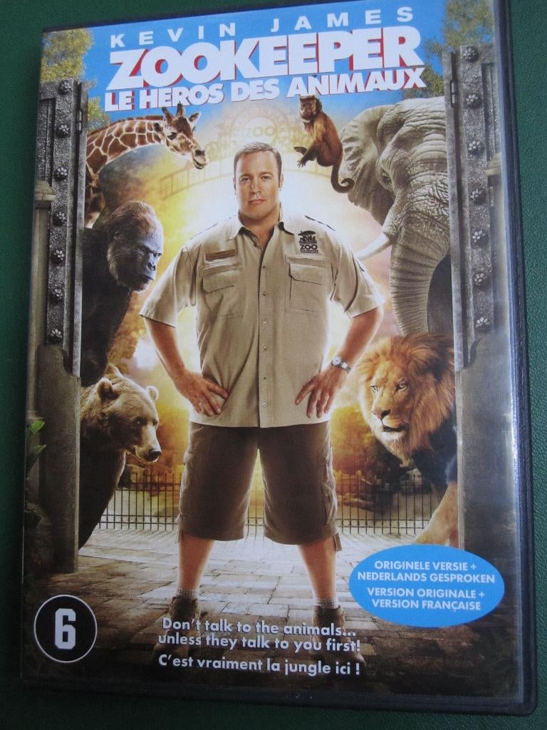 Gardien de zoo (2011), CD & DVD, DVD | Aventure, À partir de 6 ans, Enlèvement ou Envoi, Comme neuf
