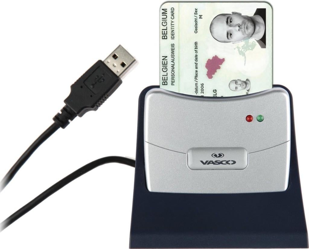 DIGIPASS 905B_STANDARD IN BOX_VASCO LENS, Computers en Software, Geheugenkaartlezers, Ophalen of Verzenden, Zo goed als nieuw