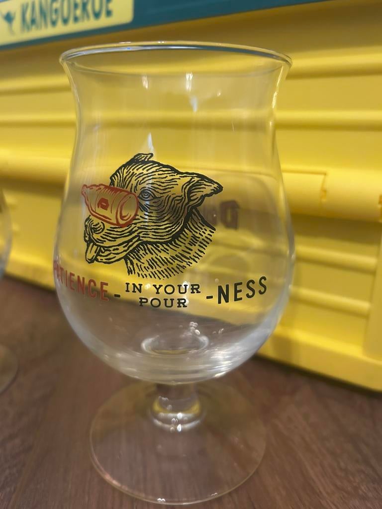 Duvel ness glas 2, Verzamelen, Biermerken, Ophalen of Verzenden, Zo goed als nieuw, Duvel