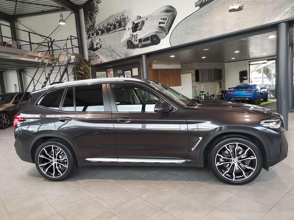 BMW X3 2.0I. 1 EIG. NIEUWSTAAT (automatique), Autos, Cuir, Argent ou Gris, Euro 6, Entreprise