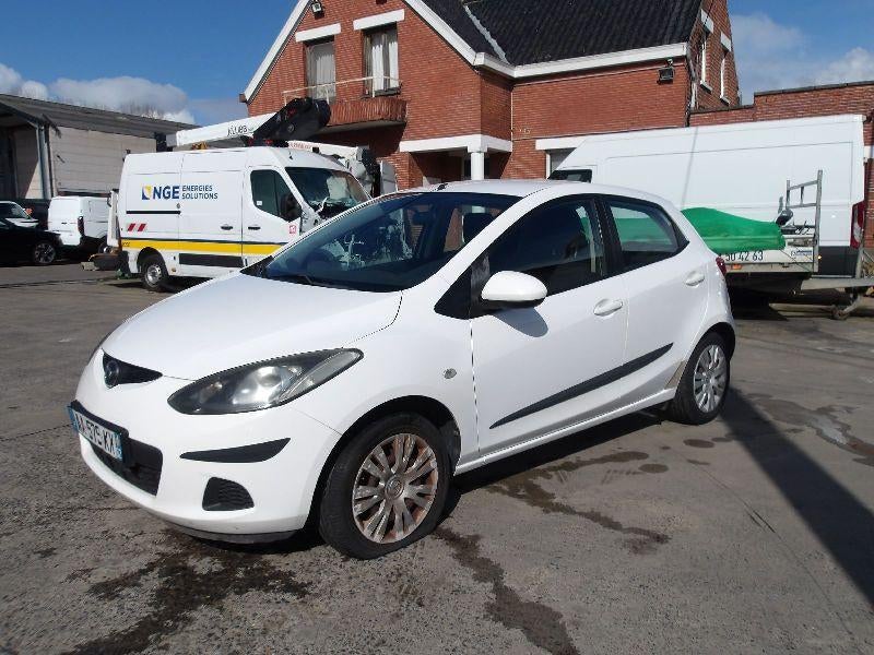 MAZDA 2  BENZINE 05-09, Autos, Mazda, Entreprise, ABS, Verrouillage central, Essence, Hatchback, Boîte manuelle, Blanc