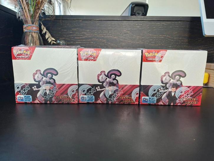 Destined Rivals booster boxen !! 20 beschikbaar!!!, Hobby en Vrije tijd, Verzamelkaartspellen | Pokémon, Booster, Ophalen of Verzenden