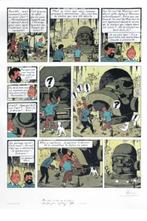 Coffret WWF tintin - 10 lithographies tintin, Enlèvement ou Envoi, Tintin