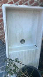 Oude pompbak vergiet, Ophalen, Gebruikt, 100 tot 150 cm, Wit