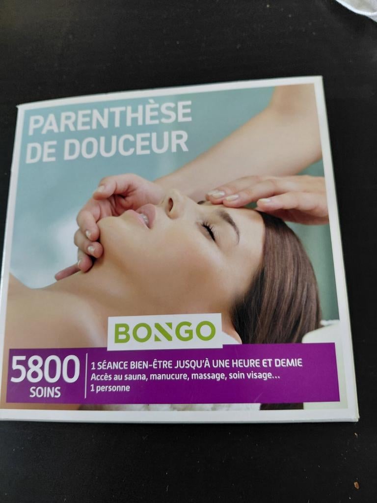 Chèque cadeau Bongo bien être, Tickets en Kaartjes